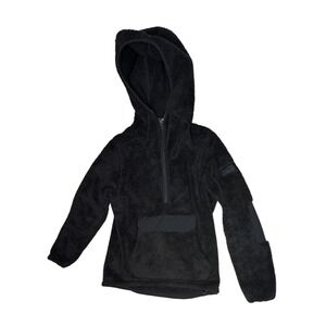 The‎ North Face Campshire Sherpa Fleece Pullover Hoodie Black Women's S/P